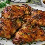 Easy Hot Honey Chicken Thighs in Air Fryer
