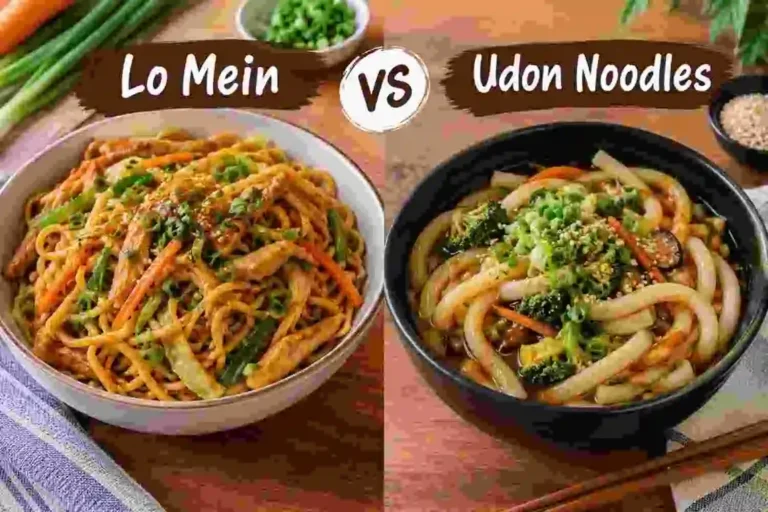 Lo Mein Vs Udon