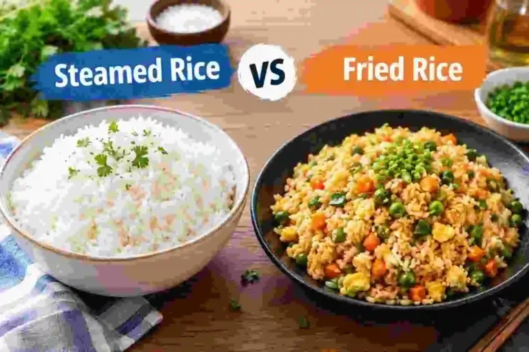 Steamed Rice Vs Fried Rice