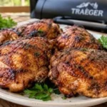 Traeger Smoked Chicken Thighs