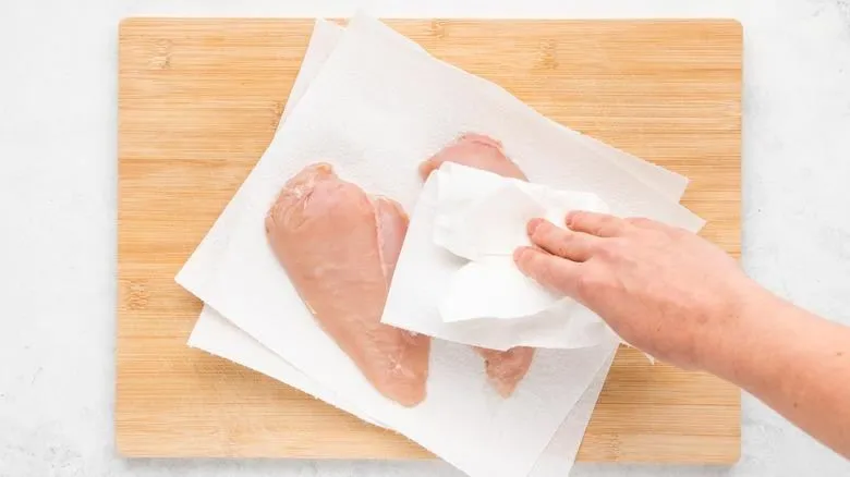 Dry the Chicken Completely-35kb