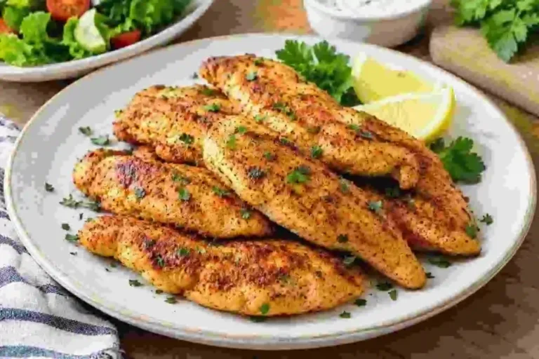 Easy Healthy Pan-Fried Chicken Tenders