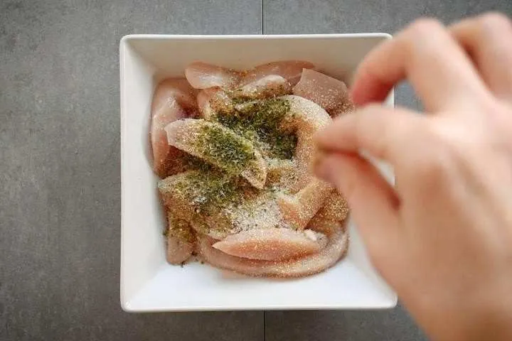 Step 1 Pan-Fried Chicken Tenders